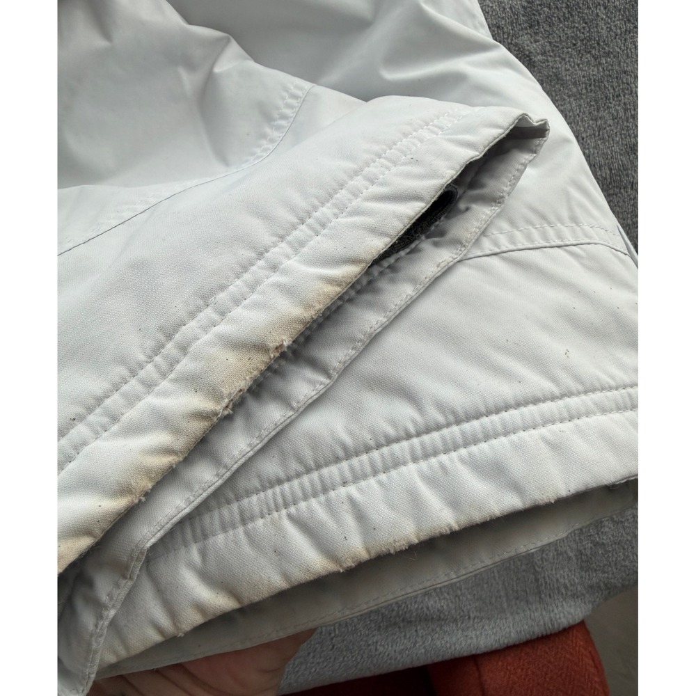 Sims Womens Cargo Snow Pants White Insulated Ski Snowboard Trousers Large - Picture 9 of 9